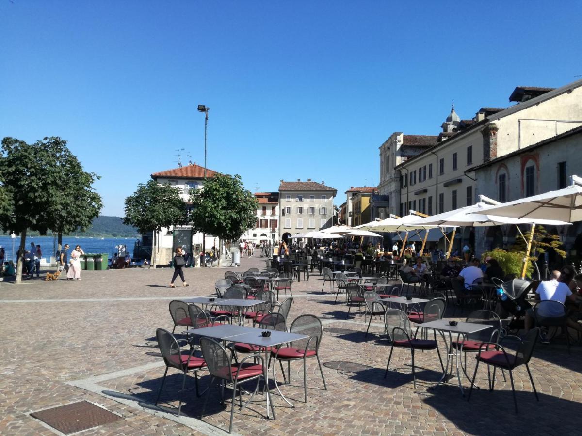 Suite 51 Appartamento Con Terrazzo A 50 Mt Dal Lago - Private Parking (Adults Only) Арона Екстер'єр фото