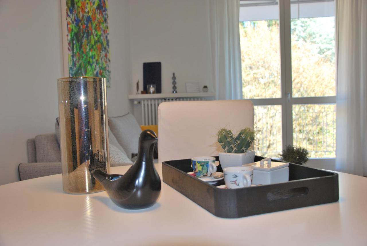 Suite 51 Appartamento Con Terrazzo A 50 Mt Dal Lago - Private Parking (Adults Only) Арона Екстер'єр фото