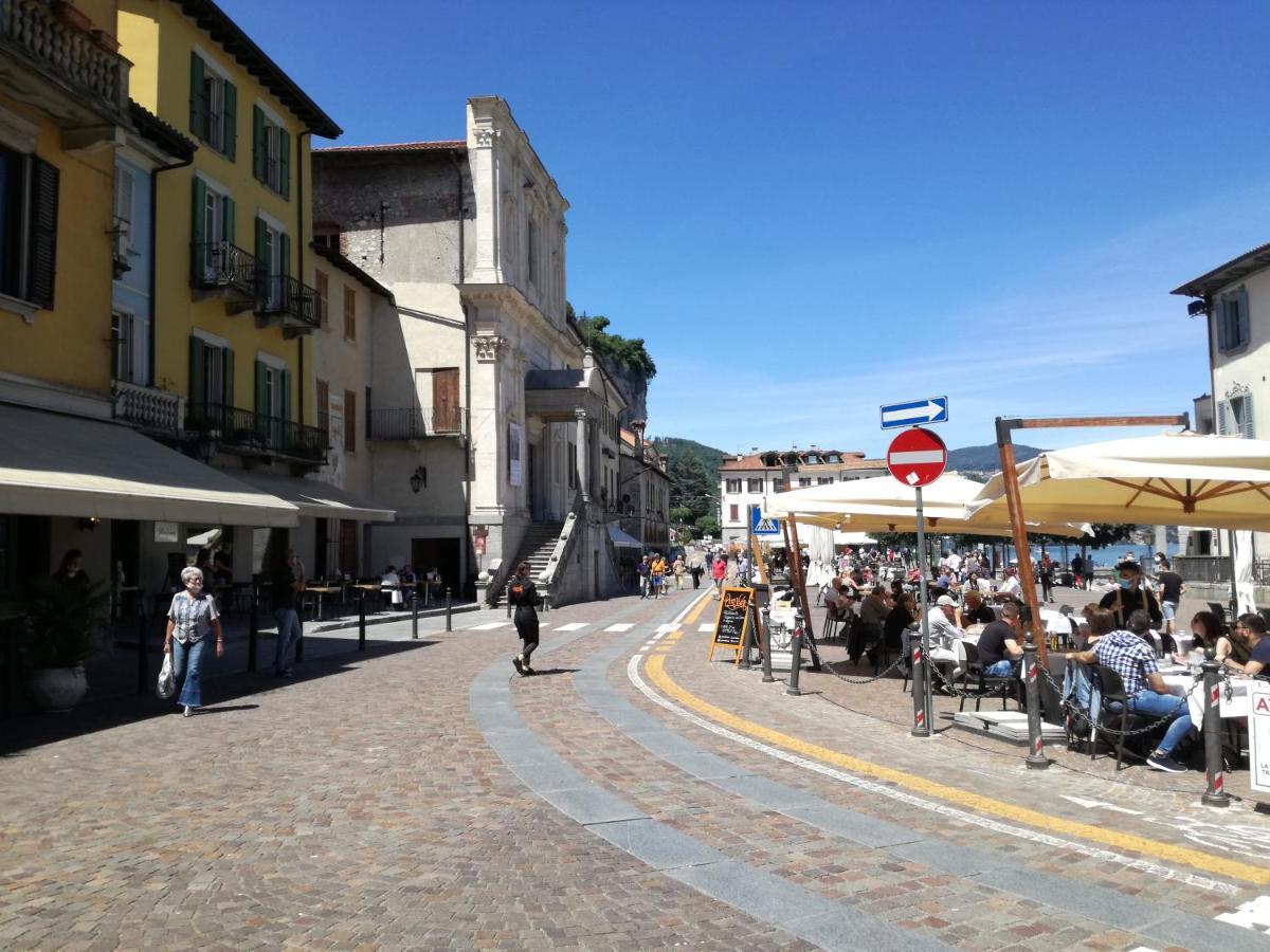 Suite 51 Appartamento Con Terrazzo A 50 Mt Dal Lago - Private Parking (Adults Only) Арона Екстер'єр фото